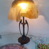 Lampa szklana fusing